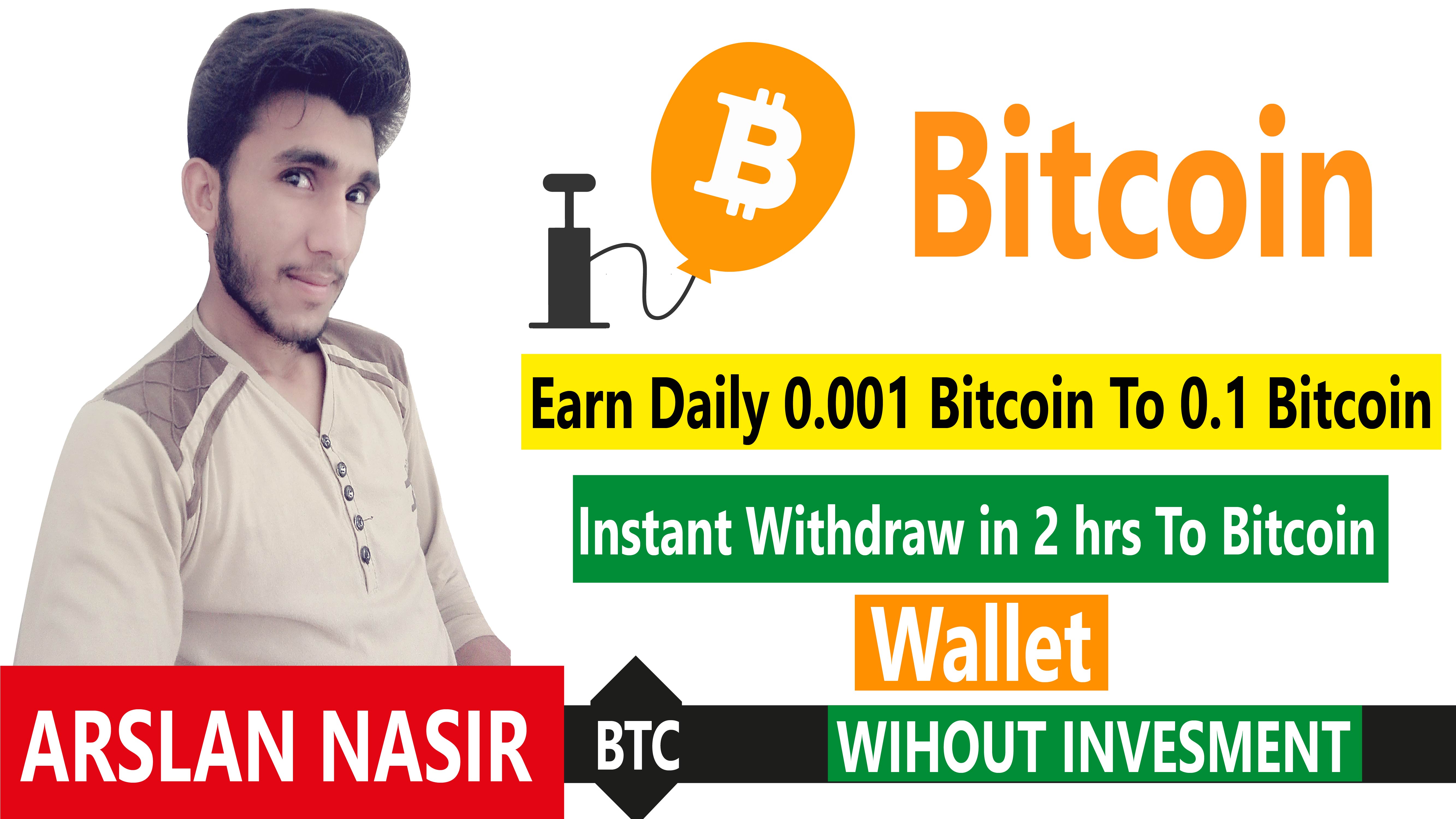 Earn Bitcoin Daily Withdrawal How To Earn Free Btc 2019